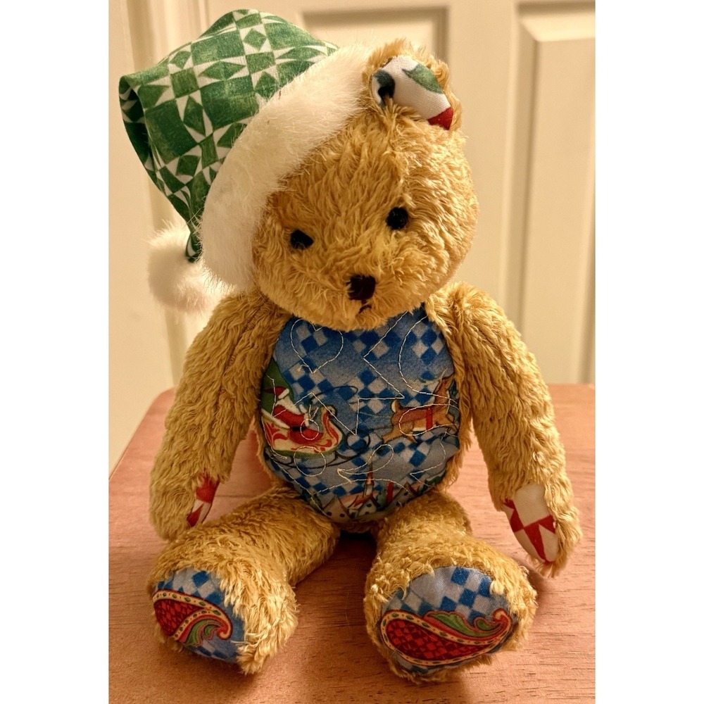 JIM SHORE BOYDS BEARS CHRISTMAS Plush BEAR OLLIE # 92006-11